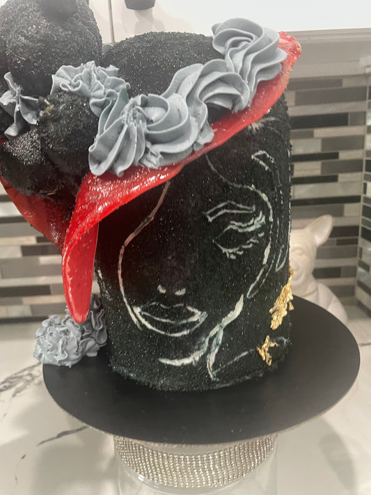 Lady with Hat Cake